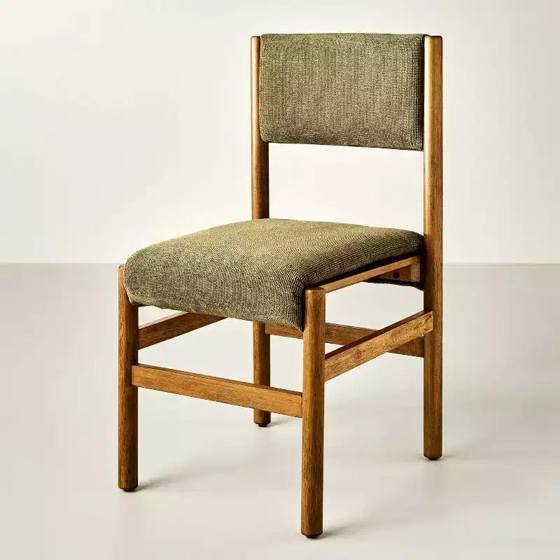 Sedia da pranzo imbottita senza braccioli con gambe Dowel - Arredamento Hearth & Hand with Magnolia