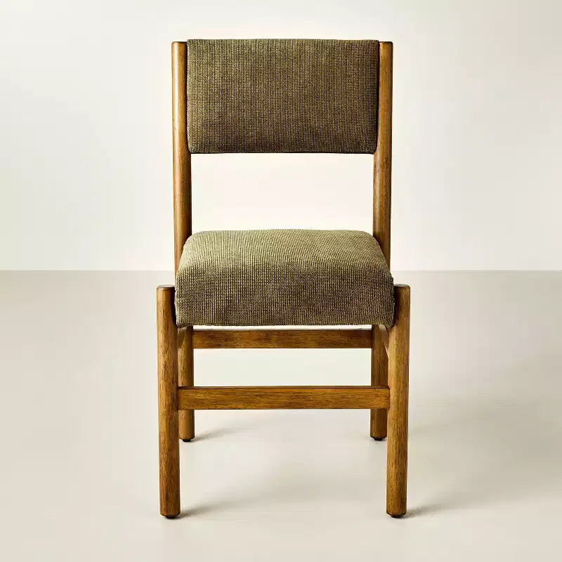 Sedia da pranzo imbottita senza braccioli con gambe Dowel - Arredamento Hearth & Hand with Magnolia