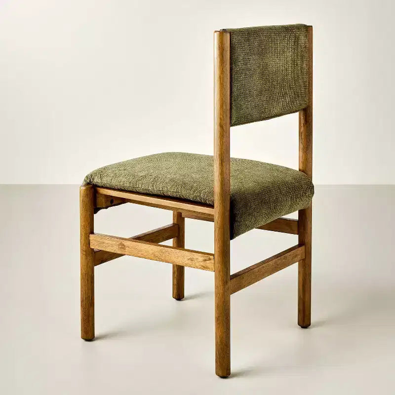 Sedia da pranzo imbottita senza braccioli con gambe Dowel - Arredamento Hearth & Hand with Magnolia