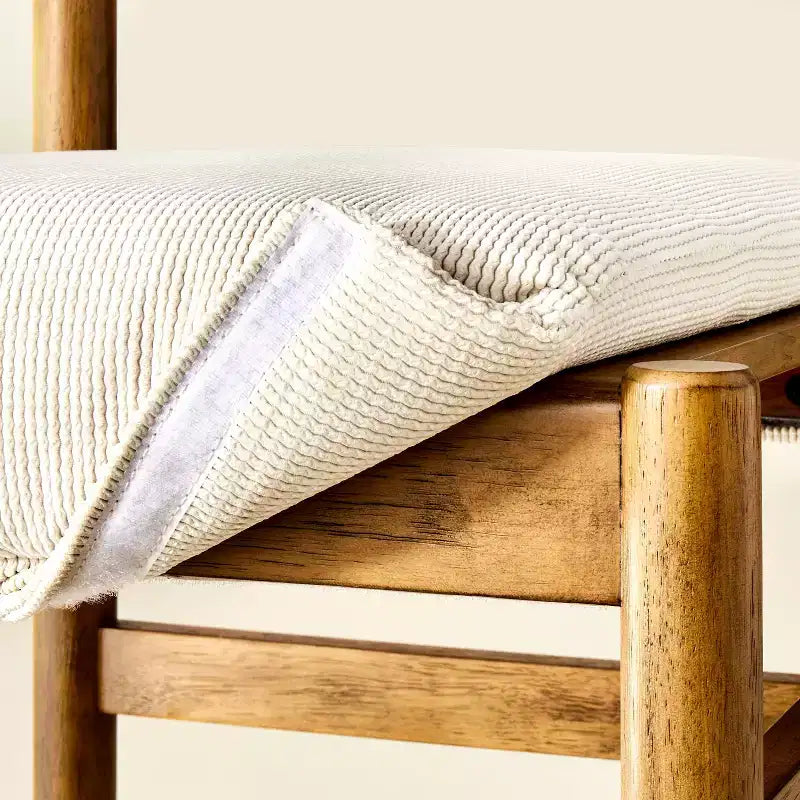 Sedia da pranzo imbottita senza braccioli con gambe Dowel - Arredamento Hearth & Hand with Magnolia