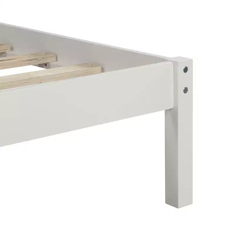 ModernLuxe - Struttura letto a piattaforma in legno matrimoniale/queen/king size con testiera 4W