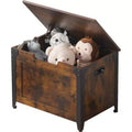 Storage Chest, Storage Bench with Safety Hinge, Wooden Entryway Bench, Shoe Bench, Large Storage Chest for Entryway, Bedroom, Living Room