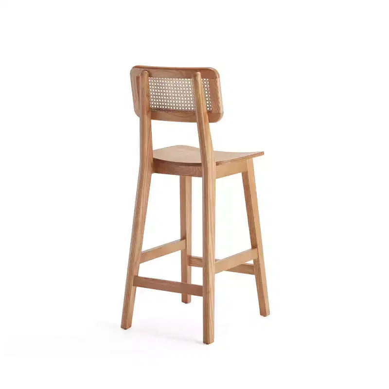 Sgabello da bar altezza bancone Versailles Wood - Manhattan Comfort