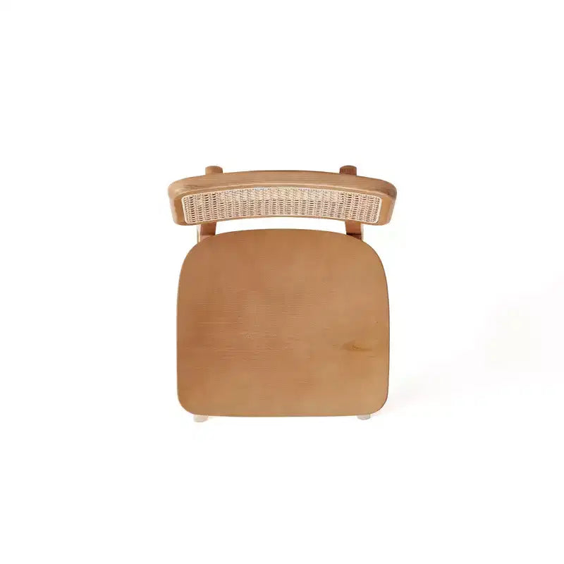 Sgabello da bar altezza bancone Versailles Wood - Manhattan Comfort