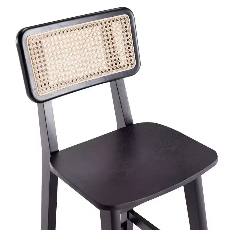 Sgabello da bar altezza bancone Versailles Wood - Manhattan Comfort