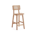 Sgabello da bar altezza bancone Versailles Wood - Manhattan Comfort