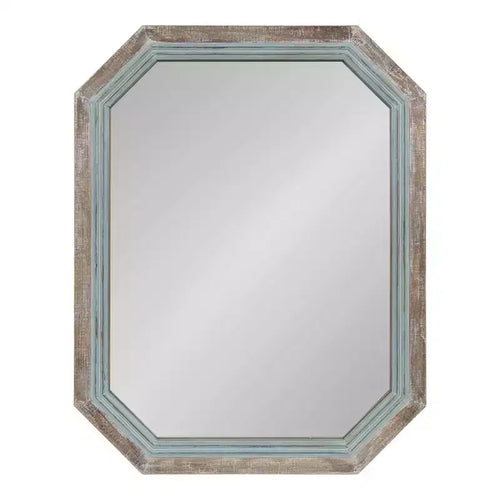 28 x 36 Palmer Octagon Wall Mirror - Kate & Laurel All Things Decor
