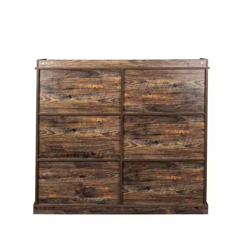 Libreria Alta, Libreria a 10 Scomparti, Scaffale Autoportante, Libreria in Stile Industriale Vintage per Soggiorno, Camera da Letto, Ufficio, Cucina