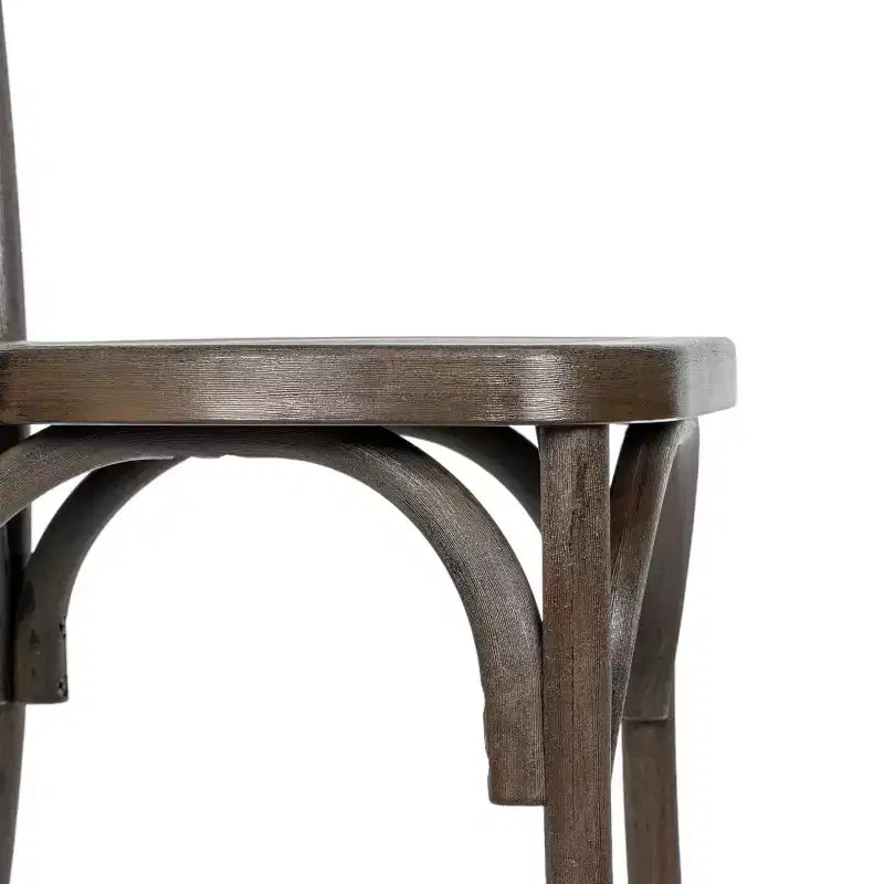 Sedia Thonet Emma e Oliver effetto legno resistente alle intemperie in resina per interni ed esterni