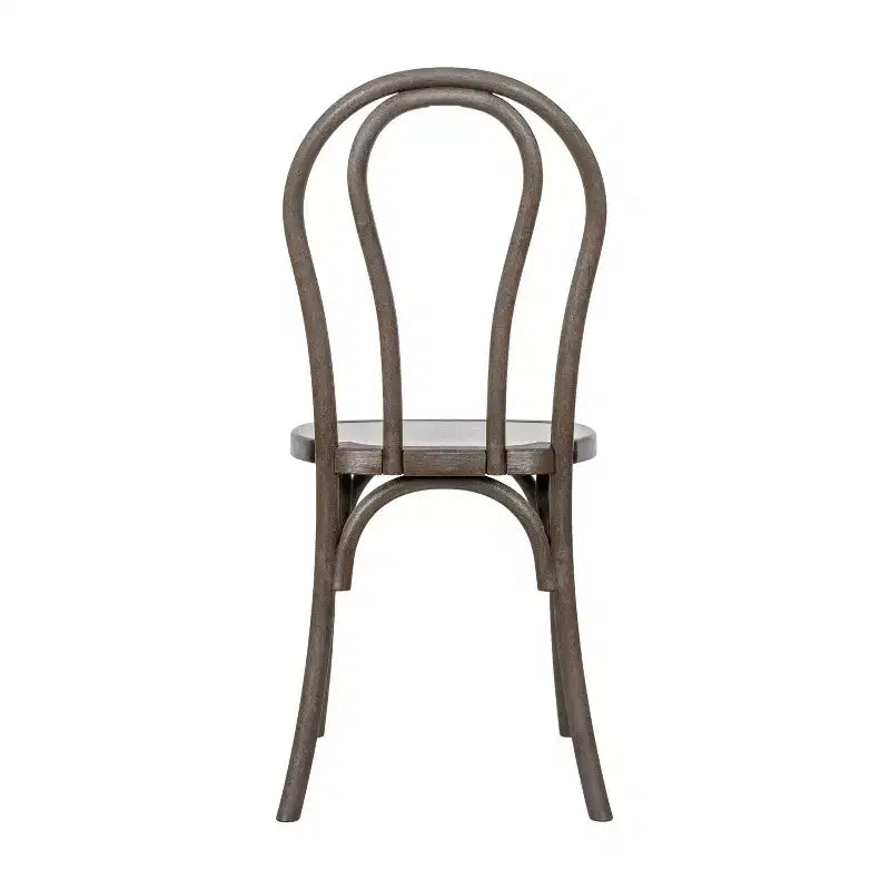 Sedia Thonet Emma e Oliver effetto legno resistente alle intemperie in resina per interni ed esterni