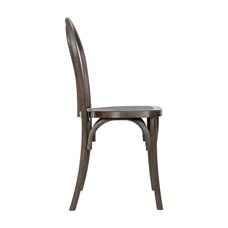 Sedia Thonet Emma e Oliver effetto legno resistente alle intemperie in resina per interni ed esterni