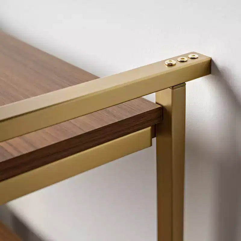Libreria EUREKA ERGONOMIC Napa in legno, con mobiletto inferiore e ripiani regolabili
