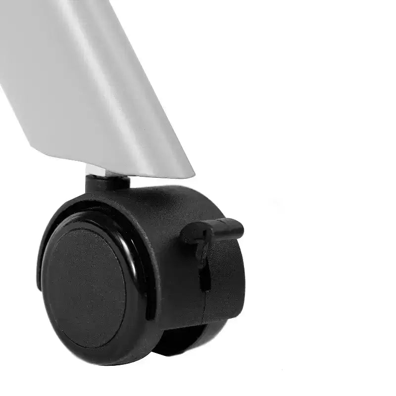 Tavolo da addestramento Flash Furniture Davis impilabile e ribaltabile per uso commerciale, con gambe a Y, pannello frontale, piano del tavolo e struttura