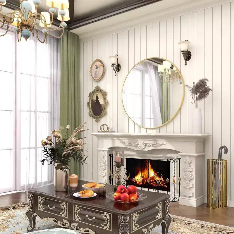 Specchio decorativo rotondo a parete HOMLUX 24/30, specchio da bagno per ingresso