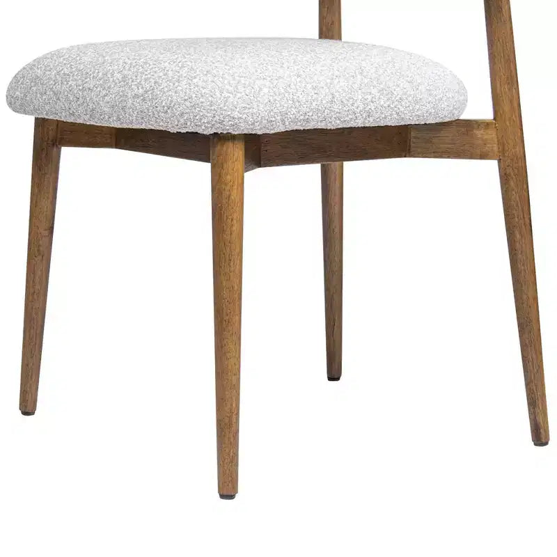 Jennifer Taylor Home Locke Sedia da pranzo moderna imbottita con struttura in legno, 20.5"