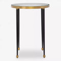 Uttermost Stiletto Antique Gold Side Table