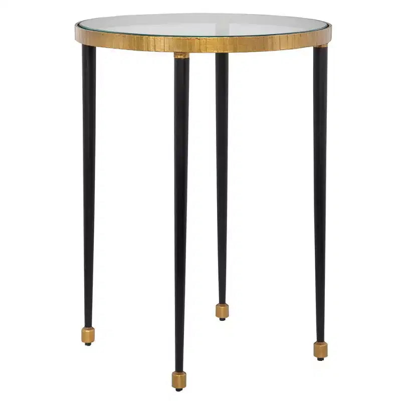 Tavolino Uttermost Stiletto color oro anticato
