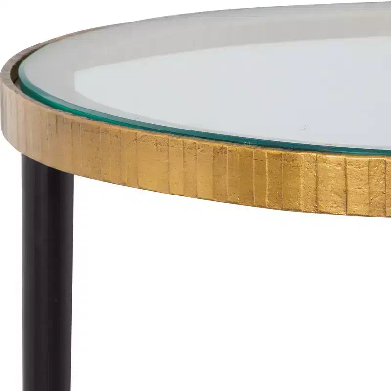 Tavolino Uttermost Stiletto color oro anticato