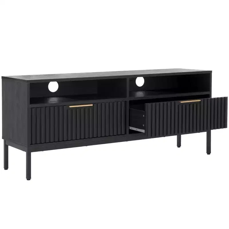 Lylia Mobile TV con 2 cassetti e 2 ripiani - MED9622 - Safavieh