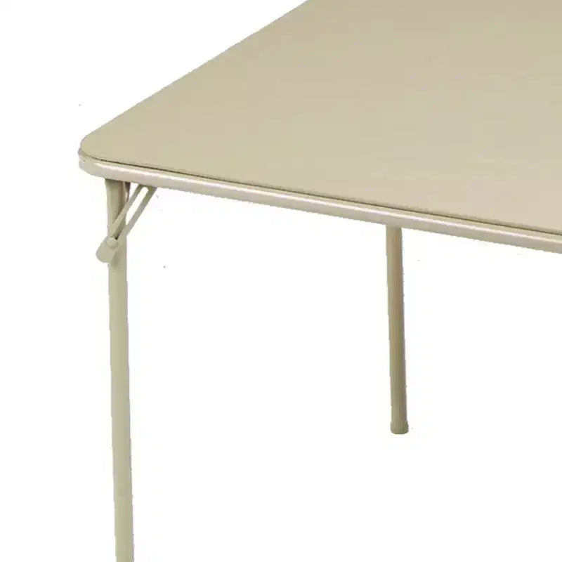 Tavolo pieghevole quadrato MECO Sudden Comfort 34 x 34 pollici in metallo per sala da pranzo/gioco