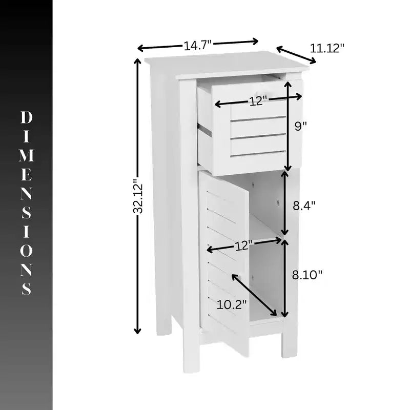 Mobiletto da pavimento per la biancheria da bagno Evideco French Home Goods