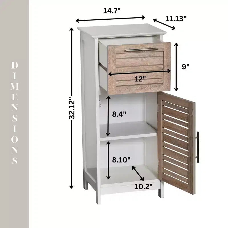 Mobiletto da pavimento per la biancheria da bagno Evideco French Home Goods