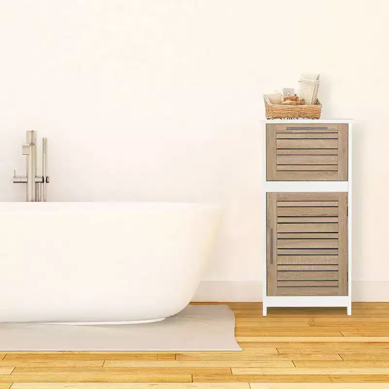 Mobiletto da pavimento per la biancheria da bagno Evideco French Home Goods