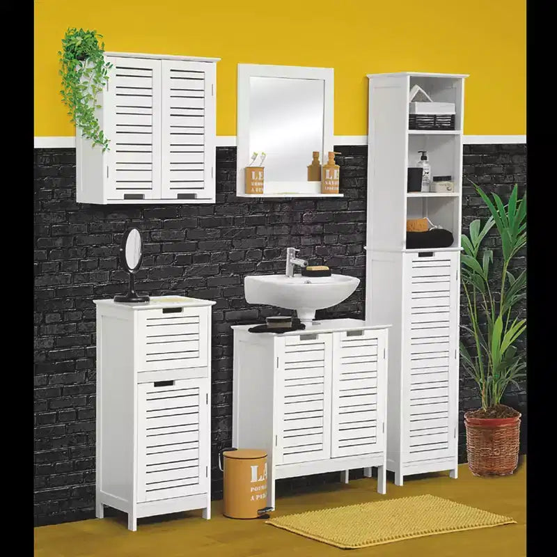 Mobiletto da pavimento per la biancheria da bagno Evideco French Home Goods