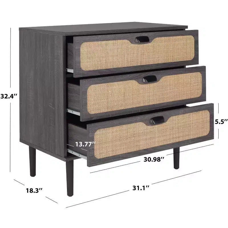 Cassettiera Irelia a 3 cassetti - CHS9602 - Safavieh