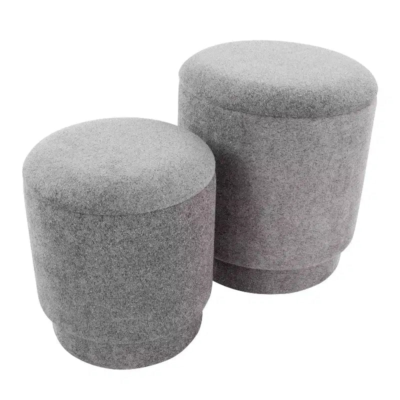 Set pouf imbottiti Marla di LumiSource