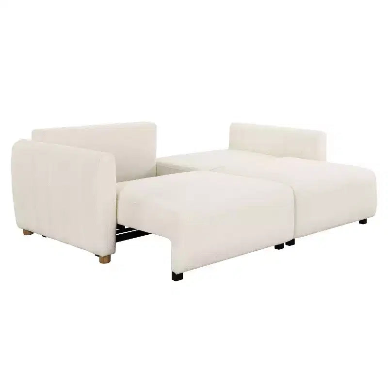 Serta Harriet Divano Letto Convertibile Bouclé: