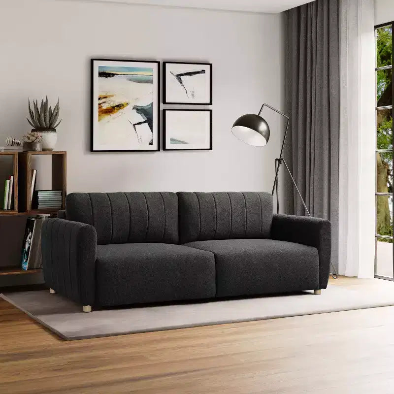 Serta Harriet Divano Letto Convertibile Bouclé: