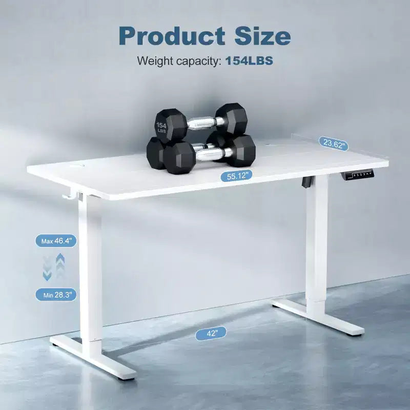 Scrivania da Piedi Regolabile in Altezza Sweetcrispy 55 Wide