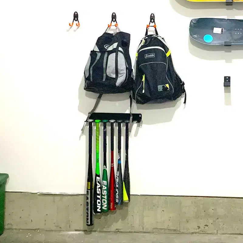 StoreYourBoard Dugout Porta mazze da baseball resistente | Contiene 14 mazze