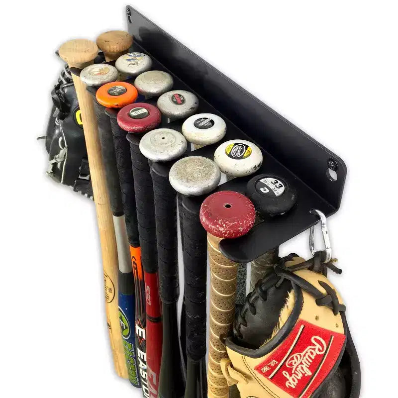 StoreYourBoard Dugout Porta mazze da baseball resistente | Contiene 14 mazze