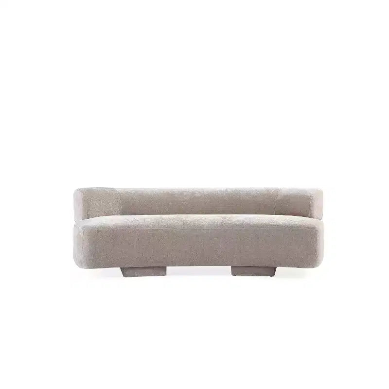 Manhattan Comfort Set Divano Verandah Chenille Imbottito 2 pz da 112" e Divano da 90.6"