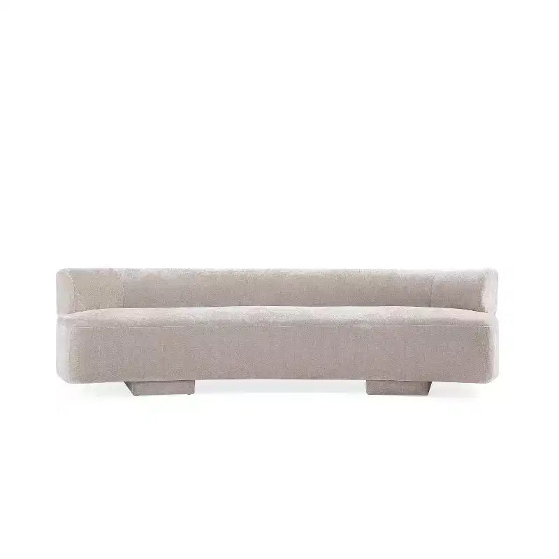 Manhattan Comfort Set Divano Verandah Chenille Imbottito 2 pz da 112" e Divano da 90.6"