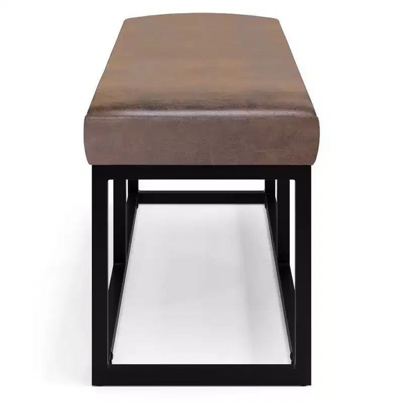 WyndenHall 44 Wide Kerwood Panca pouf rettangolare contemporanea